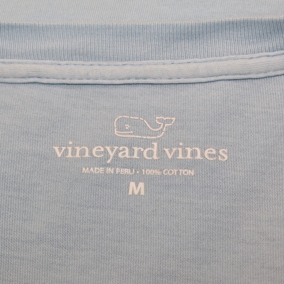 Vineyard Vines baby blue T-shirt (men’s M) - Picture 9 of 9